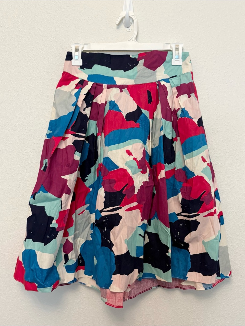 NWT ModCloth x Emily 8 Fin Florence Skirt Womens Multicolor Floral Pockets Sz S